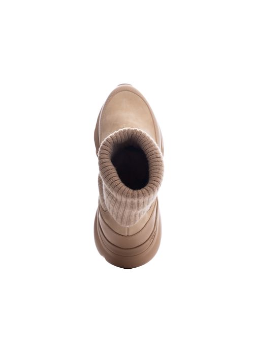Stivaletto Chelsea in suede e maglia TOD'S | XXW54C0JP30 UMOUURE